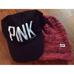 PINK NATION Exclusives- Dad cap and Beanie!
